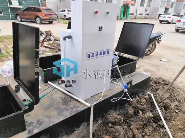 福建省生活污水处理设备安装完毕